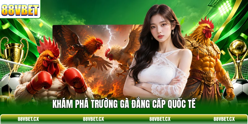 Khám phá trường gà đẳng cấp quốc tế